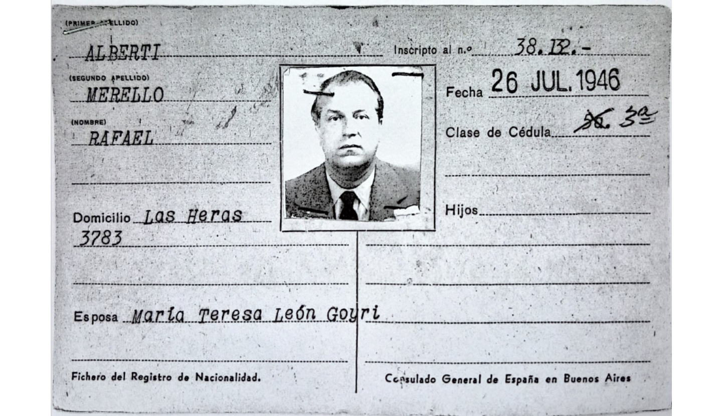 Frontal de Rafael Alberti Merello
