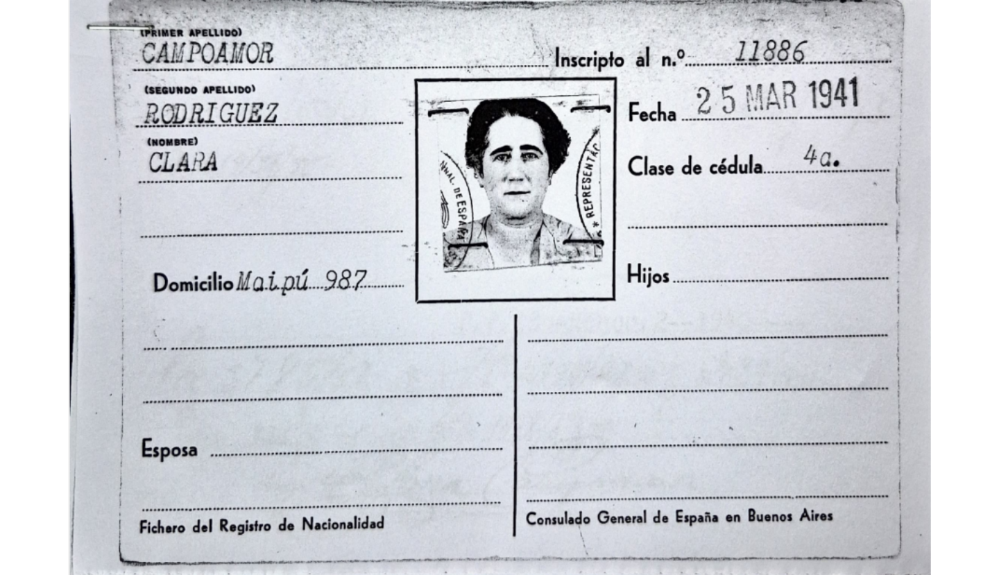 Frontal de Clara Campoamor Rodríguez