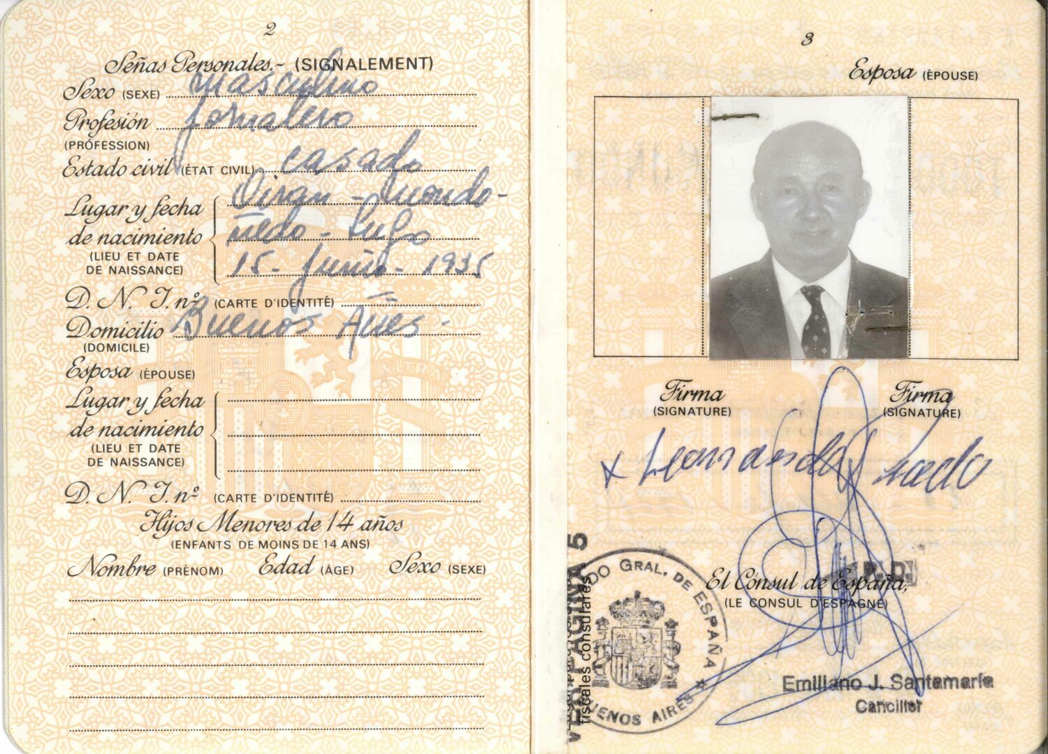 Modelo de pasaporte antiguo (3)