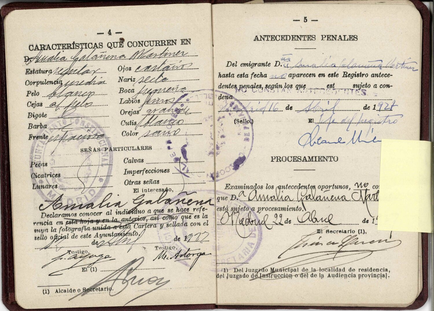 Modelo de cartilla de emigración (3)