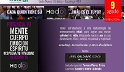 Taller de entrenamiento vital, Teresa Pérez Frías