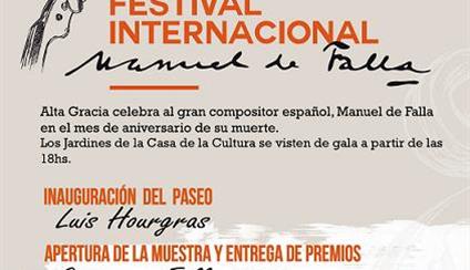 Homenaje a Manuel de Falla en Alta Gracia