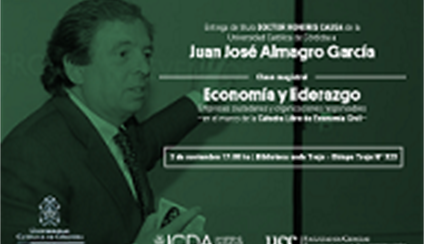 D. Juan José Almagro García, Dr. Honoris Causa
