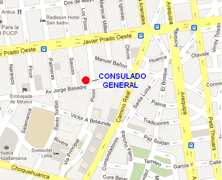Mapa Localización Consulado