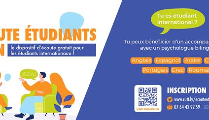 Servicio gratuito de apoyo psicológico para estudiantes