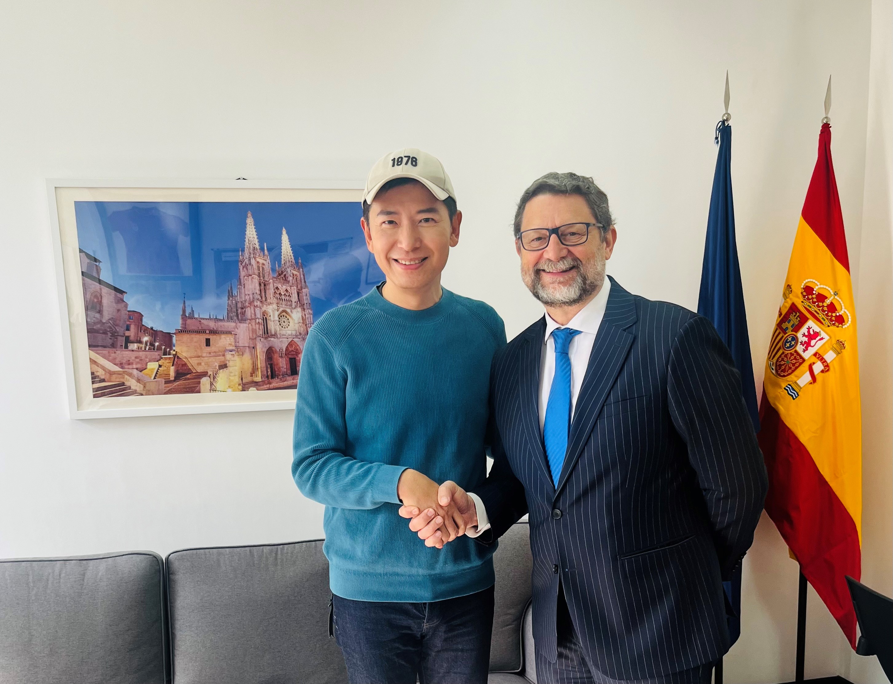 Foto con actor famoso