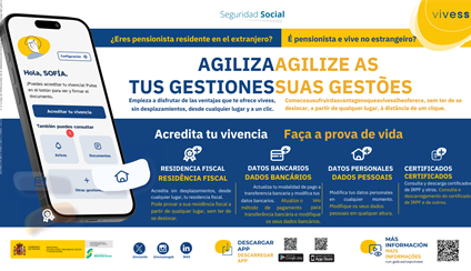 Acredita tu vivencia para la Seguridad Social Española a través de “VIVESS”