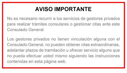 AVISO IMPORTANTE 