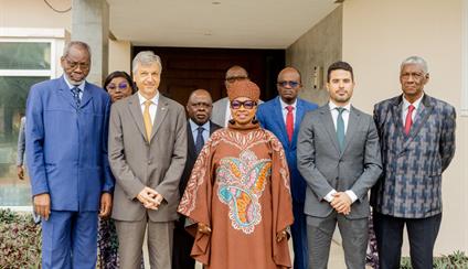 Encuentro con la Presidenta del Consejo Constitucional de Costa de Marfil