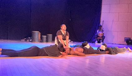 Representación Don Juan ofrecida por la Embajada en Abiyán