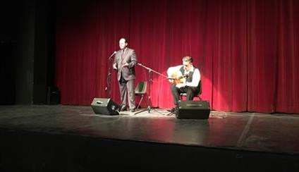 Actuación de Curro Piñana en Amán