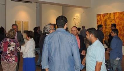 Inauguración de la exposición "Arte español en Jordania".