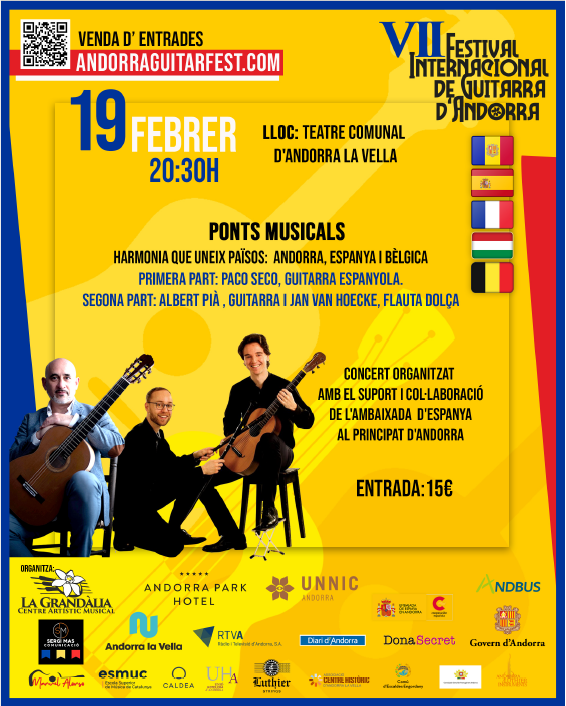 19- FEBRERO-VII Festival internacional de guitarra d'Andorra