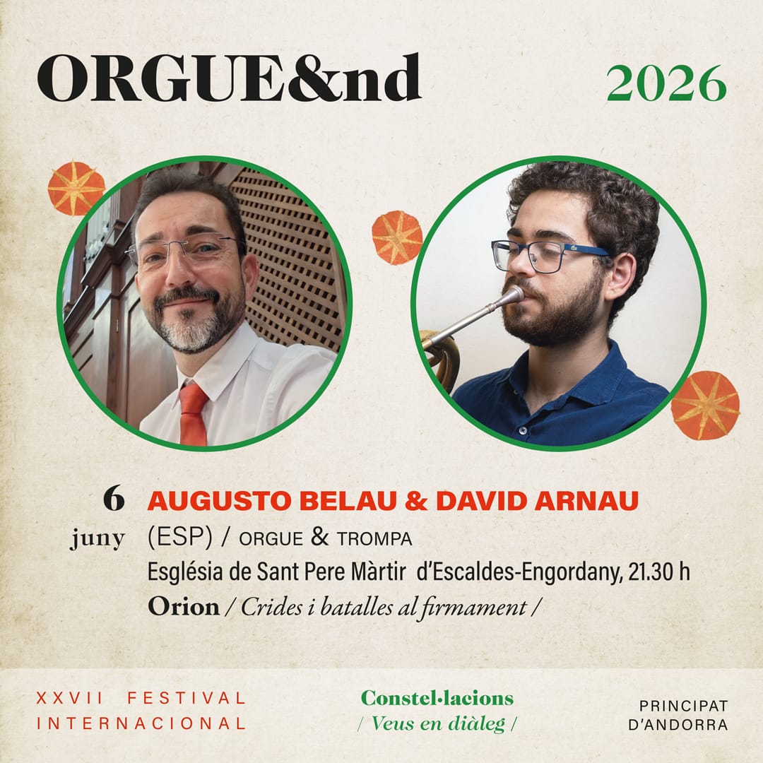 6 de JUNIO AUGUSTO BELAU & DAVID ARNAU