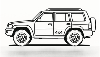 Subasta en sobre cerrado de vehículo oficial Nissan Patrol