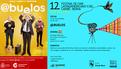 Proyección de la película Abuelos en el Festival de Cine LatAm Berna