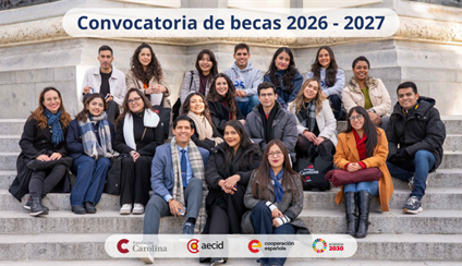 Convocatoria de Becas Fundación Carolina 2026-2027
