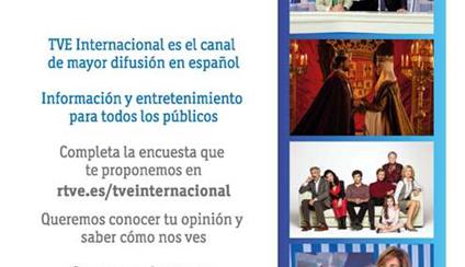 RTVE lanza encuesta sobre TVE Internacional