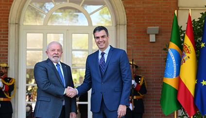 ​O presidente Lula visita a Espanha