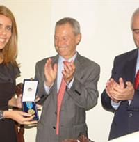 Entrega de medalla en Rio de Janeiro