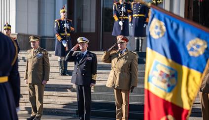 Visita del Jefe del Estado Mayor de la Defensa de España a Rumanía