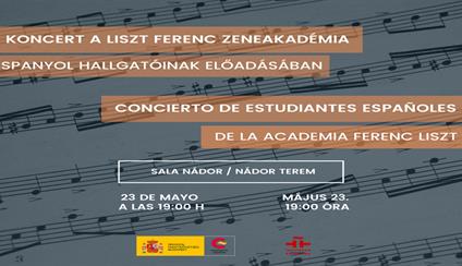 Concierto de estudiantes españoles de la Academia Liszt 