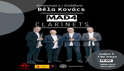 Concierto de MAD4CLARINETS 