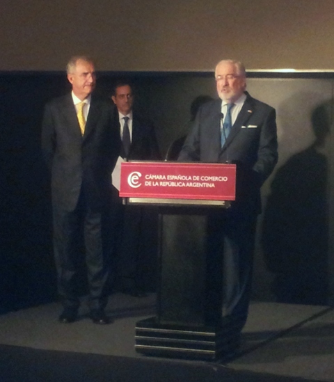 El Embajador de Grandes y Guillermo Ambrogi, Presidente de la CECRA