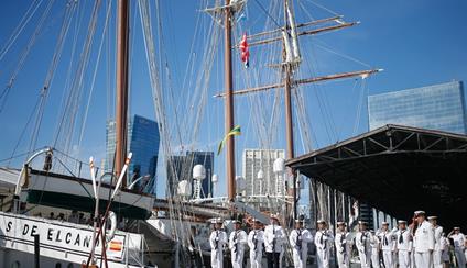 El buque-escuela de la Armada española ‘Juan Sebastián de Elcano’ en Buenos Aires y Mar de Plata