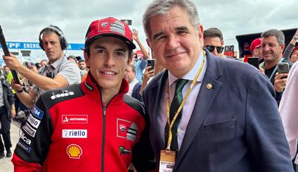 Visita del Embajador a MotoGP Argentina