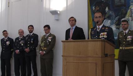 La Embajada celebró el día de las Fuerzas Armadas