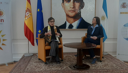 La Embajadora destaca el "dinamismo y la potencialidad" de las startups Argentinas en la presentación del programa "Rising up in Spain"