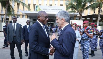 Visita del Ministro de Interior, Fernando Grande-Marlaska, a Senegal