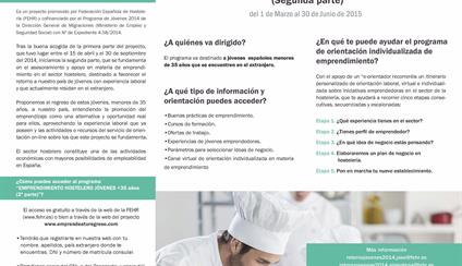 Emprendimiento Hostelero Jóvenes menores 35 años