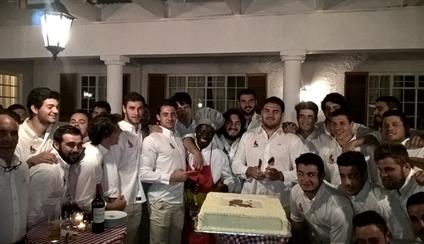 Recepción a la selección de rugby sub20