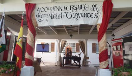 Conmemoración IV Centenario de la muerte de Cervantes (Fiesta Nacional)
