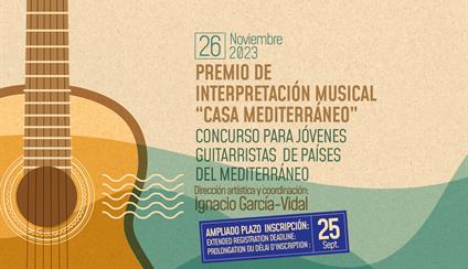 Premio de interpretación musical "Casa Mediterráneo"