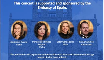 Concierto cuarteto de cuerda 8 de junio