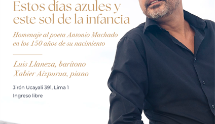 Concierto homenaje por el 150 aniversario del nacimiento de A. Machado