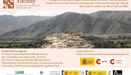 Inauguración de las conferencias temáticas de la página web Yachay Arqueología