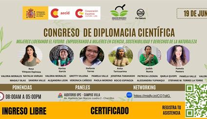 Congreso de Diplomacia Científica Mujeres Liderando el Futuro