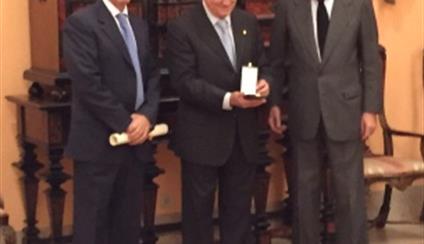 Director General de Migraciones asiste en Lisboa condecoración del Presidente Sociedad de Beneficiencia 