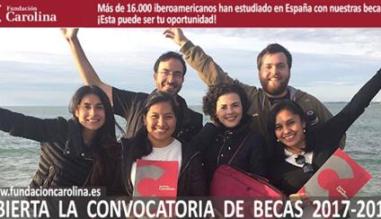 Fundación Carolina: Convocatoria Becas 2017-2018