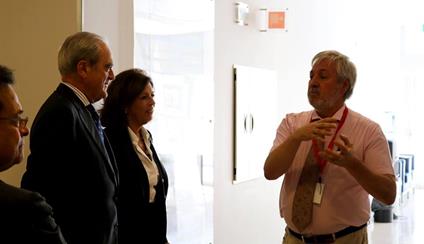 El Embajador de España visitó la Fundação Champalimaud en Lisboa