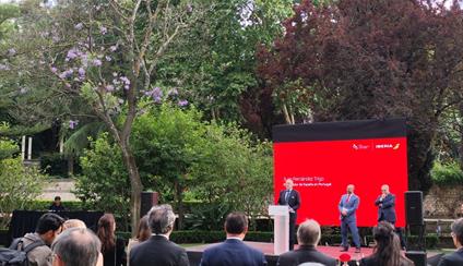 Celebración 85 años del inicio de los vuelos de IBERIA a Portugal