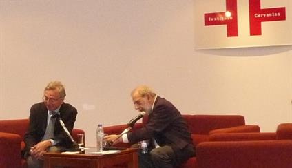 Arquitectos Alvaro Siza y Rafael Moneo, encuentro en Lisboa