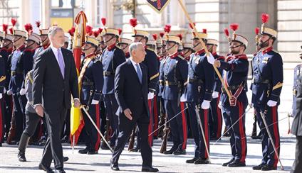 Viaje a Madrid del Presidente de la República portuguesa 