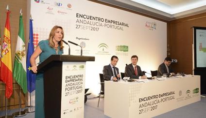 Viaje Oficial a Portugal de la Presidenta de la Junta de Andalucía 