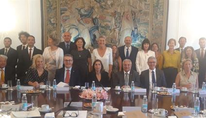 Presidencia UE - Primera reunión con Jefes de Misión