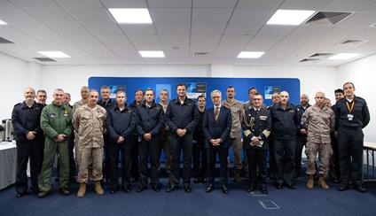 Visit to the Allied Maritime Command (MARCOM) in Northwood